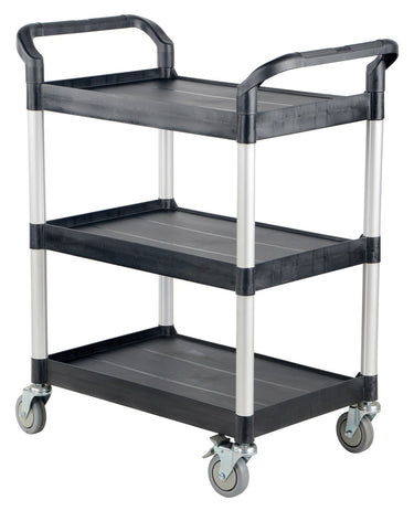 COMMERCIAL CART 33X19 3-SHELF NO PANELS